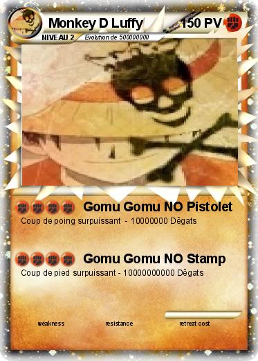 Pokemon Monkey D Luffy