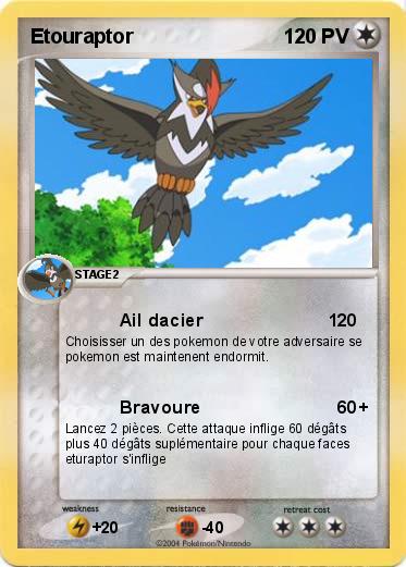 Pokemon Etouraptor