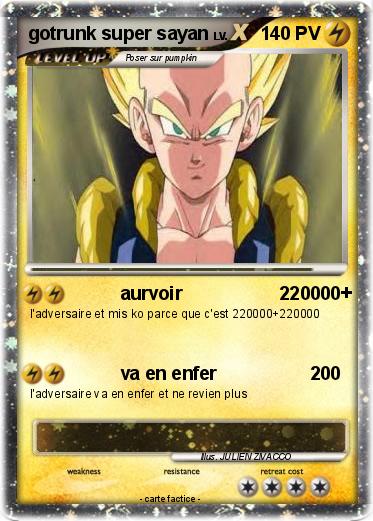 Pokemon gotrunk super sayan