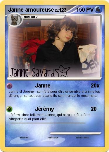 Pokemon Janne amoureuse