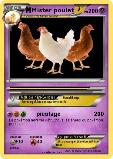 Pokemon Mister poulet