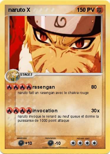 Pokemon naruto X