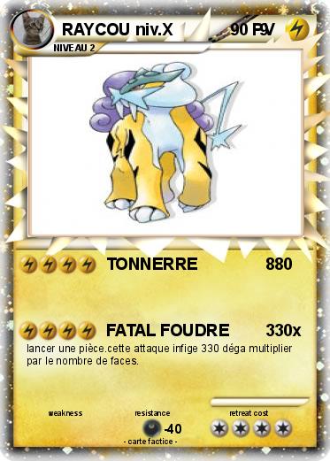 Pokemon RAYCOU niv.X                   9