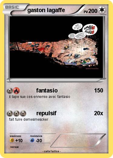 Pokemon gaston lagaffe