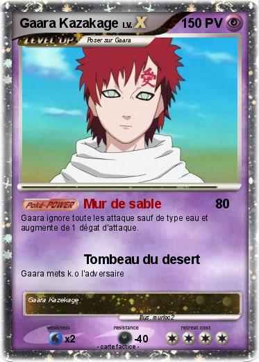 Pokemon Gaara Kazakage
