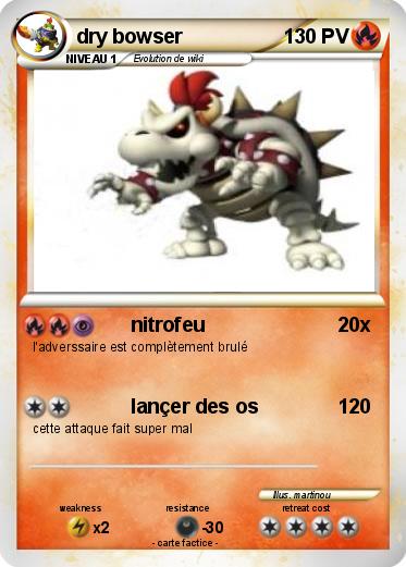 Pokemon dry bowser