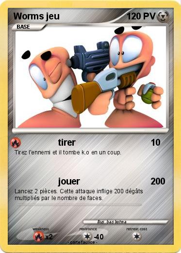 Pokemon Worms jeu