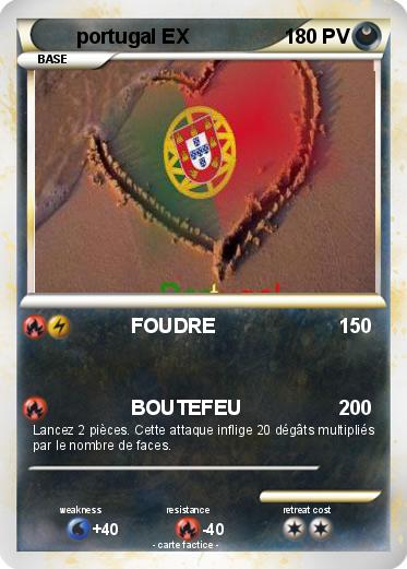 Pokemon portugal EX