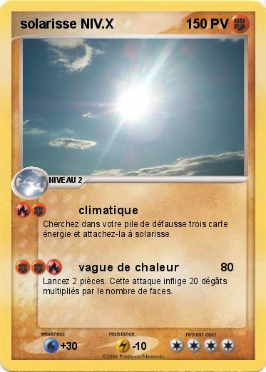 Pokemon solarisse NIV.X