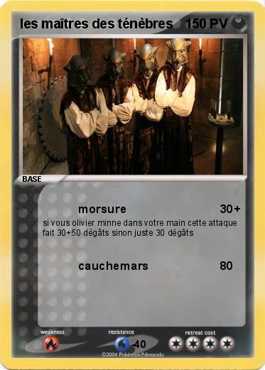 Pokemon les maîtres des ténèbres