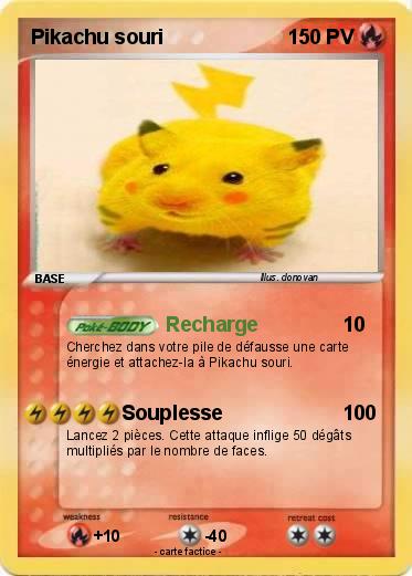 Pokemon Pikachu souri