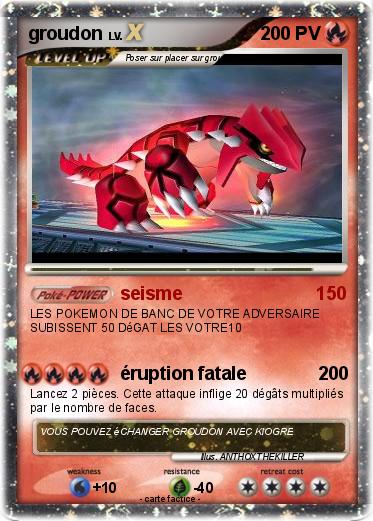 Pokemon groudon