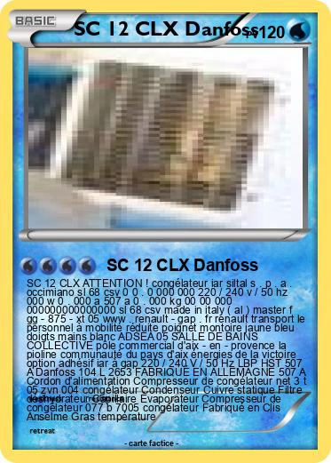 Pokemon SC 12 CLX Danfoss