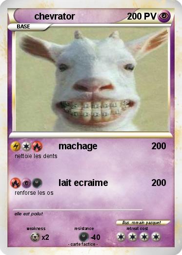 Pokemon chevrator