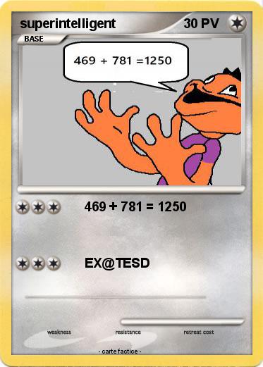 Pokemon superintelligent