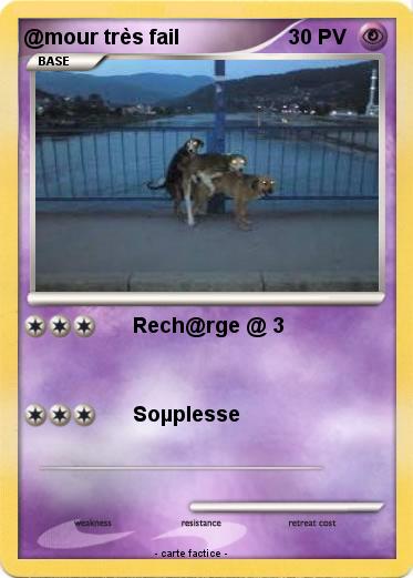Pokemon @mour très fail