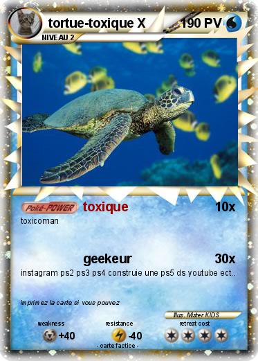 Pokemon tortue-toxique X