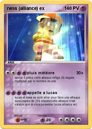 Pokemon ness (alliance) ex