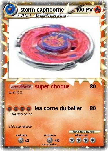 Pokemon storm capricorne