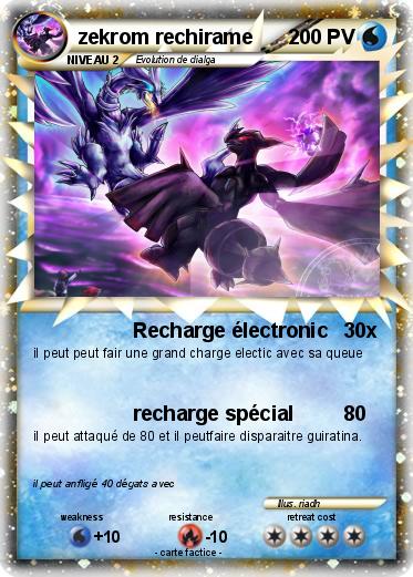 Pokemon zekrom rechirame