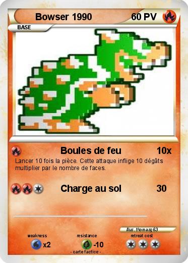 Pokemon Bowser 1990