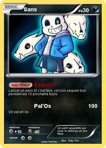 Pokemon Sans