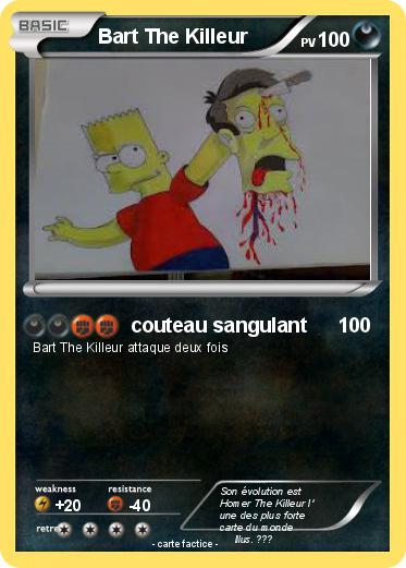 Pokemon Bart The Killeur