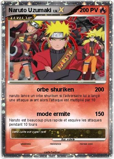 Pokemon Naruto Uzumaki