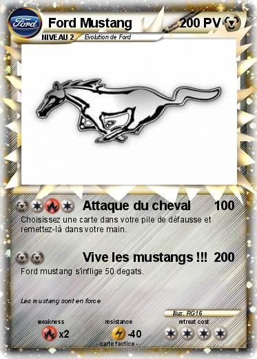 Pokemon Ford Mustang