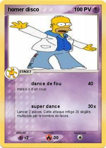 Pokemon homer disco