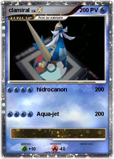 Pokemon clamiral