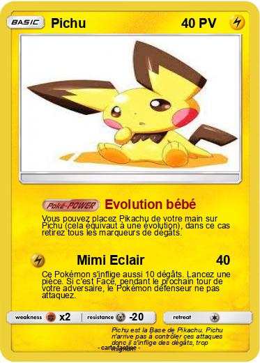 Pokemon Pichu