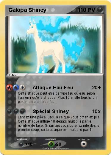 Pokemon Galopa Shiney