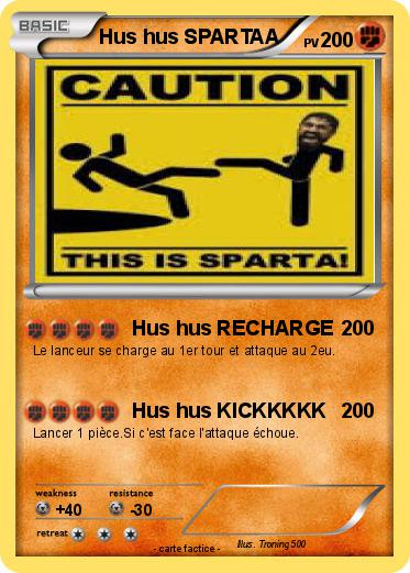 Pokemon Hus hus SPARTAA