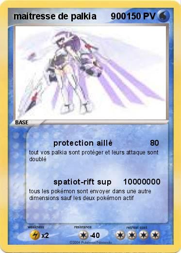 Pokemon maitresse de palkia      900