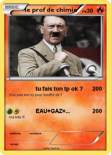 Pokemon le prof de chimie