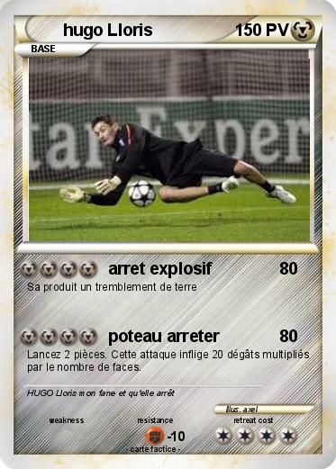 Pokemon hugo Lloris