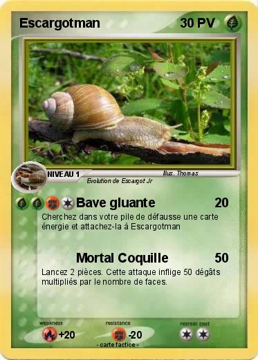 Pokemon Escargotman