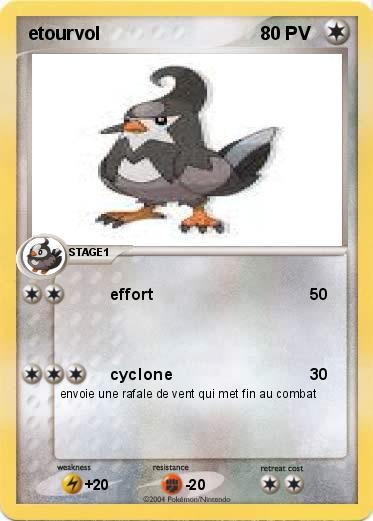 Pokemon etourvol