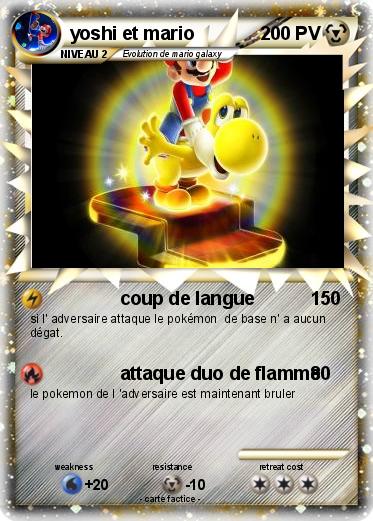 Pokemon yoshi et mario