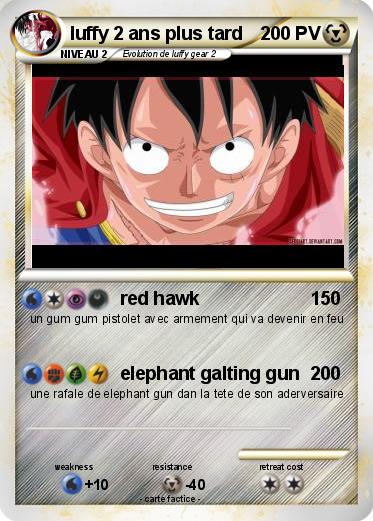 Pokemon luffy 2 ans plus tard