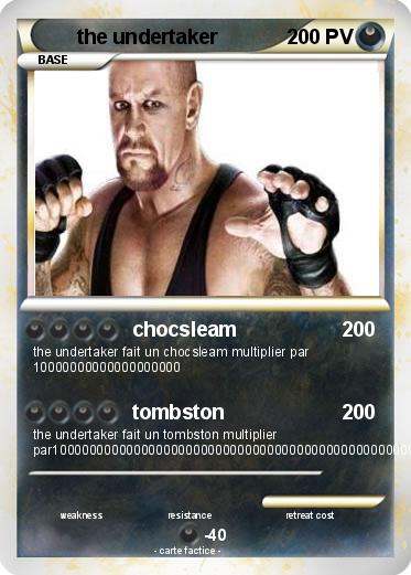 Pokemon the undertaker