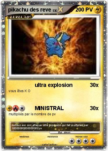 Pokemon pikachu des reve