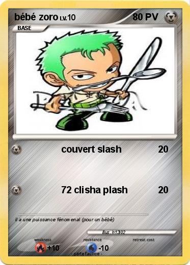 Pokemon bébé zoro