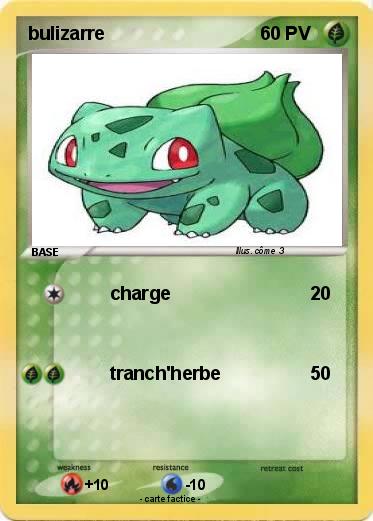 Pokemon bulizarre