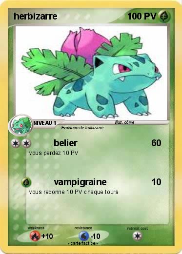 Pokemon herbizarre