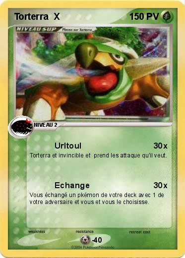 Pokemon Torterra  X