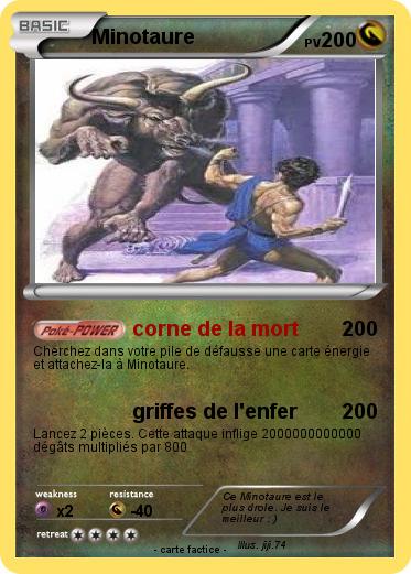 Pokemon Minotaure