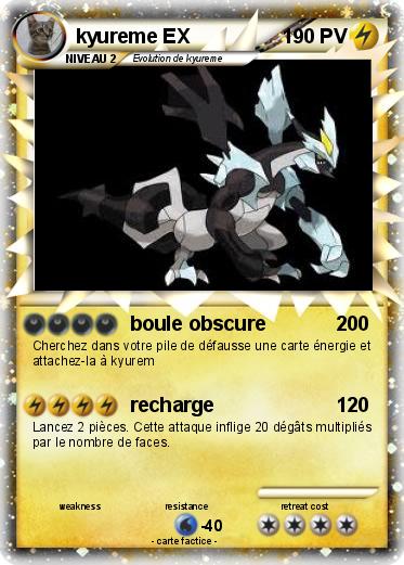 Pokemon kyureme EX