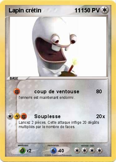 Pokemon Lapin crétin                     11 